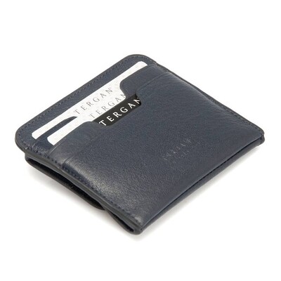 Tergan Lacivert Deri Unisex Kredi Kartlık 1581I91 - 2