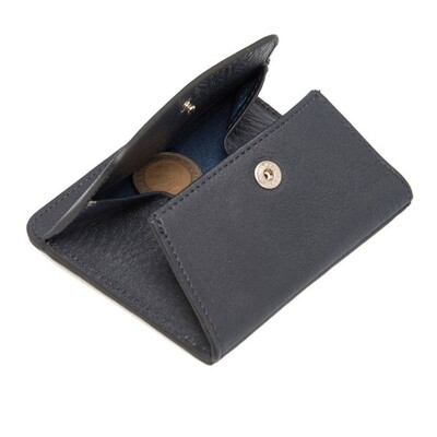 Tergan Lacivert Deri Unisex Kredi Kartlık 1581I91 - 3