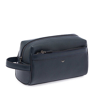 Tergan Lacivert Deri Unisex Portföy Çanta 21496A38 - 2