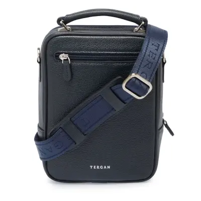 Tergan Lacivert Erkek Portföy Çantası 2923X86 - 3