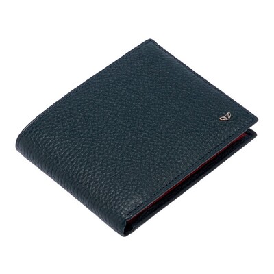 Tergan Lacivert-Kırmızı Deri Erkek Cüzdanı 1465N74 - 1