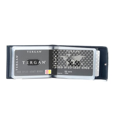 Tergan Lacivert Unisex Deri Kredi Kartlık 1193H86 - 2