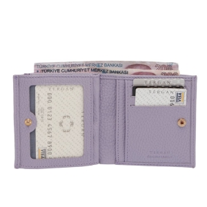 Tergan Lila Deri Kadın Cüzdanı 5627P5M - Tergan (1)