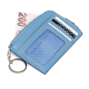 Tergan Mavi Deri Unisex Kredi Kartlık 0265C43 - Tergan (1)