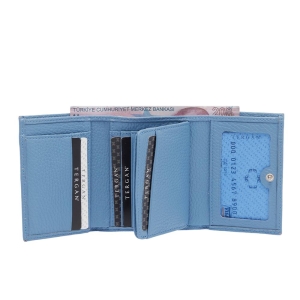 Tergan Mavi Kadın Deri Cüzdan 5633C43 - Tergan (1)