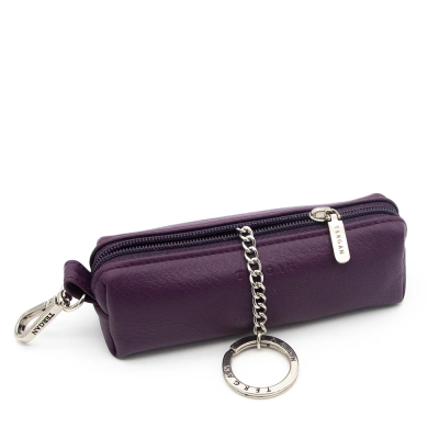 Tergan Mor Deri Unisex Anahtarlık 0217A89 - 2