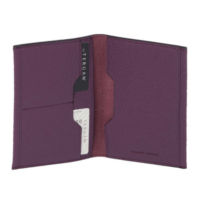 Tergan Mor Deri Unisex Pasaportluk 1657C48 - 2