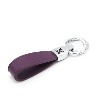 Tergan Mor Unisex Deri Anahtarlık 0248A89 - 1