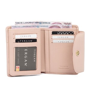 Tergan Pudra Deri Kadın Cüzdan 5714Z96 - Tergan (1)