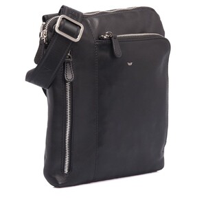 Tergan Siyah Deri Erkek Askılı Çanta 21274C59 - Tergan (1)