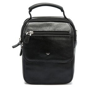 Tergan Siyah Deri Erkek Askılı Çanta 21285A6F - Tergan