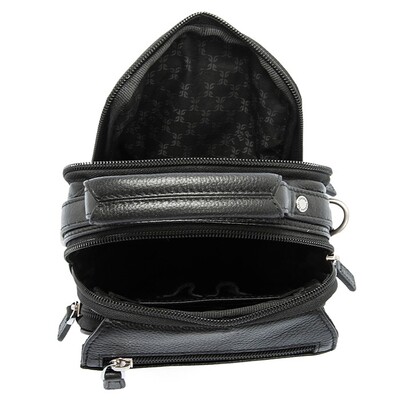 Tergan Siyah Deri Erkek Askılı Çanta 21285A6F - 4