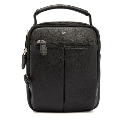 Tergan Siyah Deri Erkek Askılı Çanta 21391A6F - 1