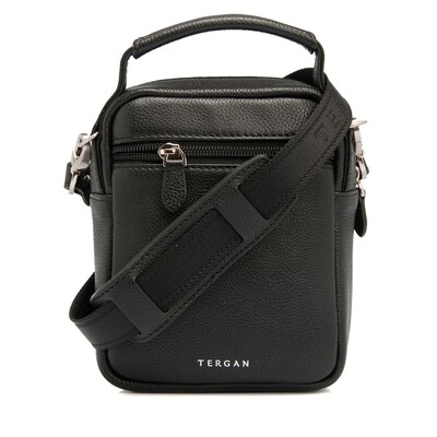 Tergan Siyah Deri Erkek Askılı Çanta 21391A6F - 3