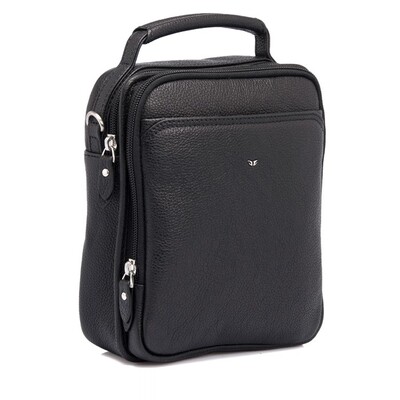 Tergan Siyah Deri Erkek Askılı Çanta 21393A6F - 2