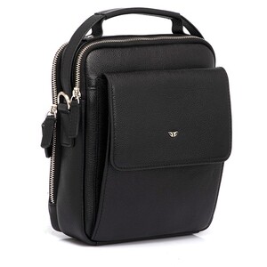 Tergan Siyah Deri Erkek Askılı Çanta 21399A6F - Tergan (1)