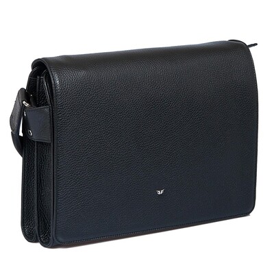 Tergan Siyah Deri Erkek Askılı Çanta 2963A41 - 3