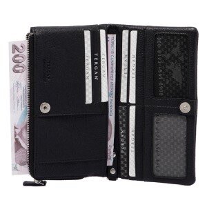 Tergan Siyah Deri Erkek Çanta 1632A6F - Tergan (1)