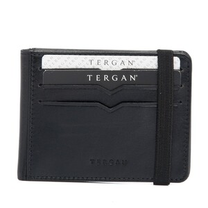 Tergan Siyah Deri Erkek Cüzdan 1600B06 