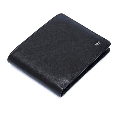 Tergan Siyah Deri Erkek Cüzdanı 1308A97 - 1