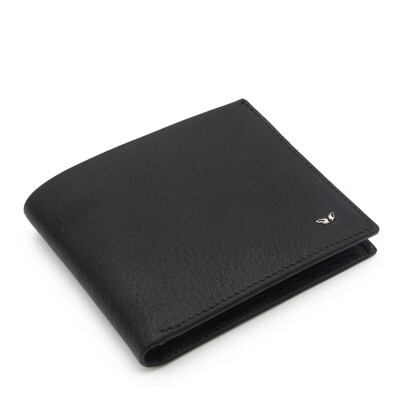 Tergan Siyah Deri Erkek Cüzdanı 1654A97 - Tergan