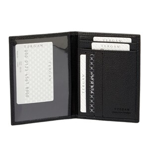 Tergan Siyah Deri Erkek Kimlik Kabı 1582A6F - Tergan (1)