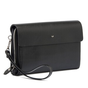 Tergan Siyah Deri Erkek Portföy Çanta 21383B06 - Tergan (1)