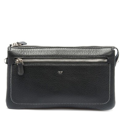 Tergan Siyah Deri Erkek Portföy Çantası 2998A6F - 1