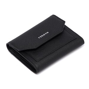 Tergan Siyah Deri Kadın Cüzdan 5809H52 