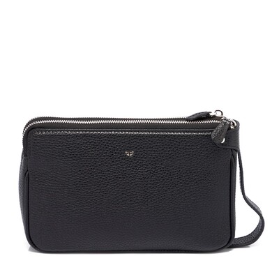 Tergan Siyah Deri Portföy Çanta 21470A41 - 1