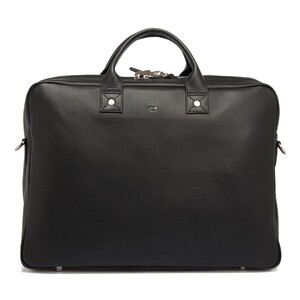 Tergan Siyah Deri Seyahat Çantası 21207A6F - Tergan