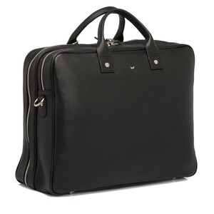 Tergan Siyah Deri Seyahat Çantası 21207A6F - Tergan (1)