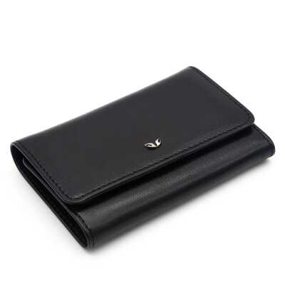 Tergan Siyah Deri Unisex Anahtarlık 0066A97 - Tergan