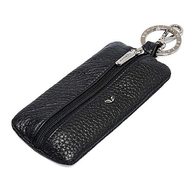 Tergan Siyah Deri Unisex Anahtarlık 0129A6F - 1