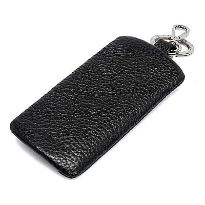 Tergan Siyah Deri Unisex Anahtarlık 0129A6F - 3
