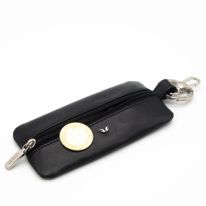 Tergan Siyah Deri Unisex Anahtarlık 0129b06 - Tergan (1)