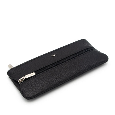 Tergan Siyah Deri Unisex Anahtarlık 0157A41 - Tergan