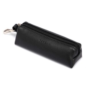 Tergan Siyah Deri Unisex Anahtarlık 0217B06 