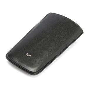 Tergan Siyah Deri Unisex Anahtarlık 0233A97 