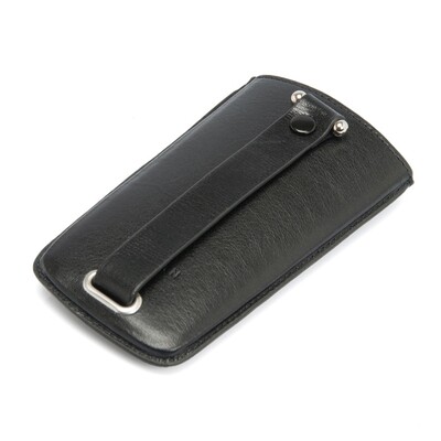 Tergan Siyah Deri Unisex Anahtarlık 0233A97 - 2