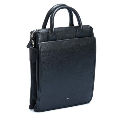 Tergan Siyah Deri Unisex Çanta 21184A6F - 3