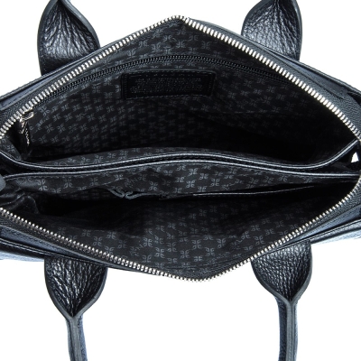 Tergan Siyah Deri Unisex Çanta 21184A6F - 4