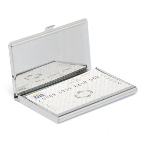 Tergan Siyah Deri Unisex Kredi Kartlık 0195B06 - Tergan (1)