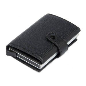 Tergan Siyah Deri Unisex Kredi Kartlık 0263A41 - Tergan