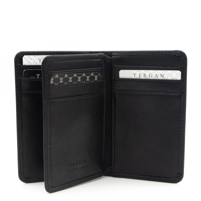 Tergan Siyah Deri Unisex Kredi Kartlık 1508A97 - 4