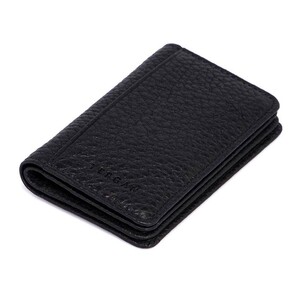 Tergan Siyah Deri Unisex Kredi Kartlık 1601A41 