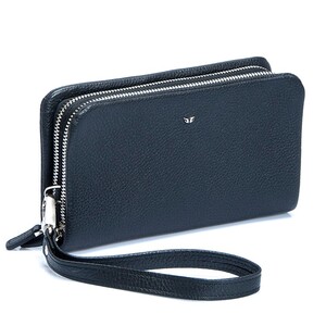 Tergan Siyah Deri Unisex Portföy Çantası 2197A6F - Tergan (1)