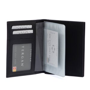 Tergan Siyah Deri Unisex Ruhsatlık 1338B06 - Tergan (1)