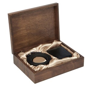 Tergan Siyah Erkek İkili Ahşap Set 6772B06 - Tergan (1)