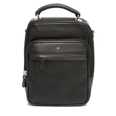 Tergan Siyah Erkek Portföy Çantası 2923A6F - 1